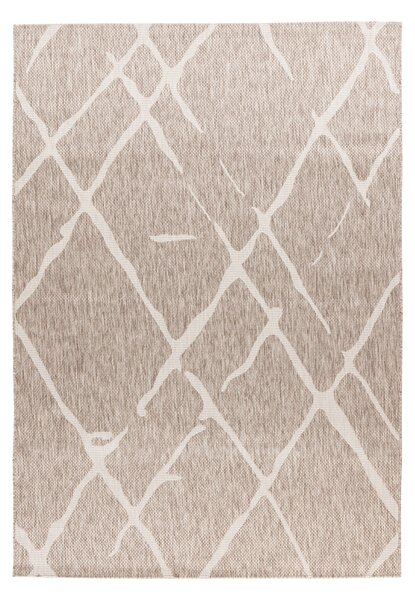 Obsession , Kusový koberec My Tallinn 540 Taupe - na von aj na doma, 80x150, béžová, chodba / predsieň