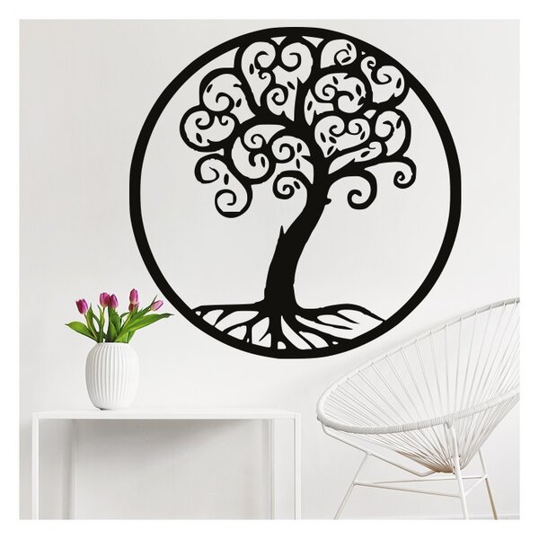 Dekorácia na stenu strom života drevený obraz z preglejky JULKA