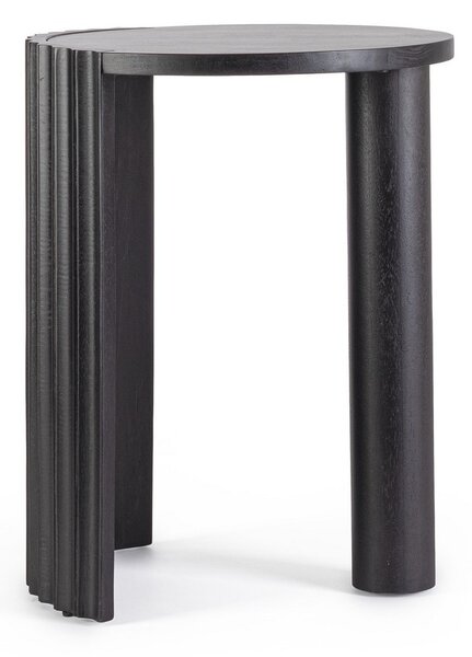 ORISSA čierny konferenčný stolík D50cm