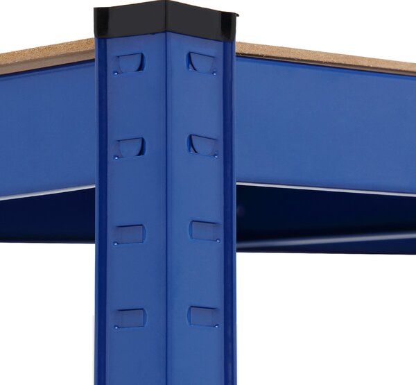 Regál 180x90x40 cm - modrý