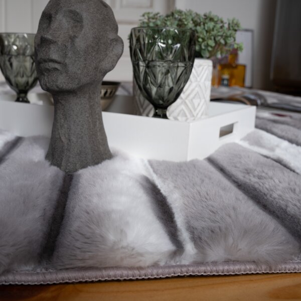 Obsession , Kusový koberec My Waves 305 Taupe, 40x60, béžová, obývacia izba