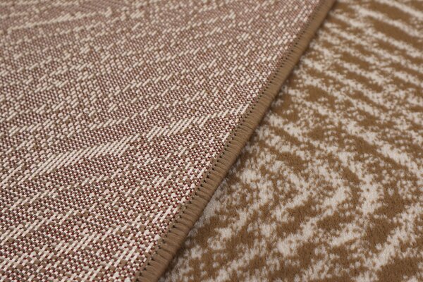 Alfa Carpets , Kusový koberec Ethno brown, 80x150, hnedá, obývacia izba