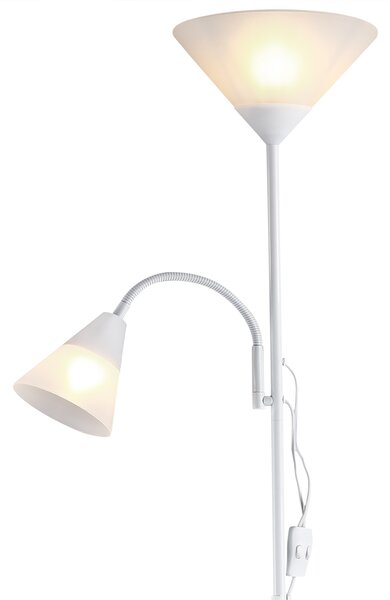 Stojacia lampa Alissa - biela