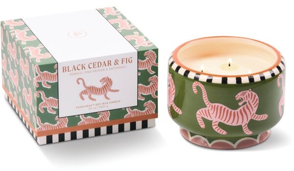 Paddywax A Dopo Tiger vonná sviečka z keramiky 680 g