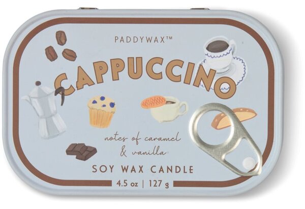 Paddywax Bistro Tin Cappuccino vonná sviečka v plechu 127 g