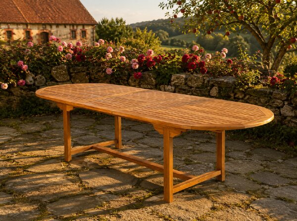 Doppler TAMAN FSC® záhradný stôl 240/300 x 100 x 75 cm Doppler