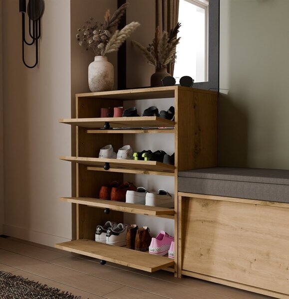TP Living Botník Loka 66 cm dub Artisan