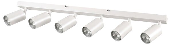 Toolight Toolight, JNH031-6C, stropné bodové svietidlo, 6× GU10, 75 cm, biela, OSW-56221