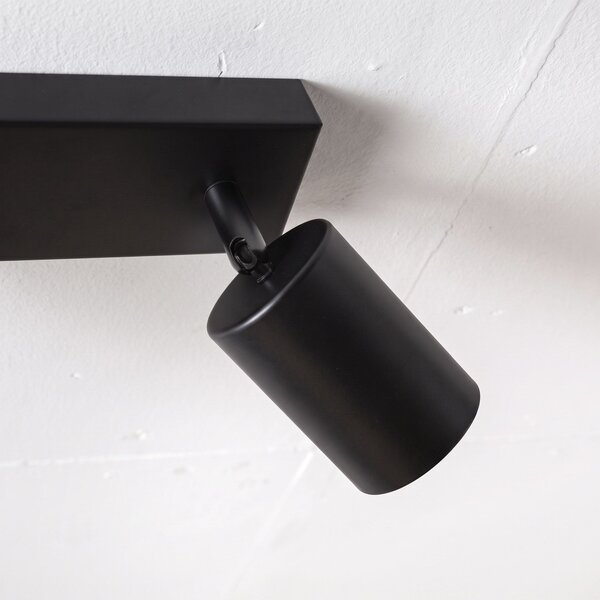 Toolight Toolight, JNH030-4C, stropné bodové svietidlo, 4× GU10, 55 cm, čierna, OSW-56218