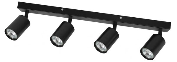 Toolight Toolight, JNH030-4C, stropné bodové svietidlo, 4× GU10, 55 cm, čierna, OSW-56218