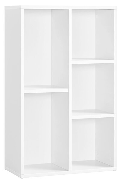 REGÁL, biela, 50/80/24 cm Boxxx - Online Only drobný nábytok, Online Only