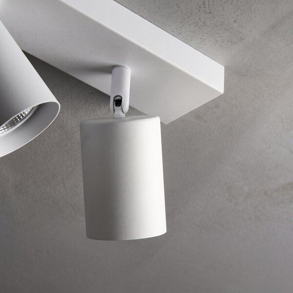 Toolight Toolight, JNH029-2C, stropné bodové svietidlo, 2× GU10, 26 cm, biela, OSW-56217