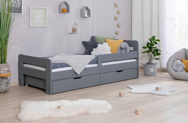 POSTEĽ S ÚLOŽNÝM PRIESTOROM 90/200 cm, MID.YOU - Detské izby, Online Only