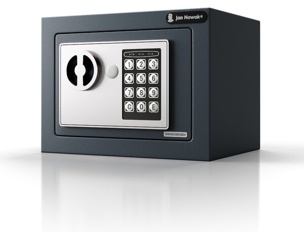 Mini domáci elektronický trezor na kód, na peniaze a šperky, 230x170x170 mm: HECTOR