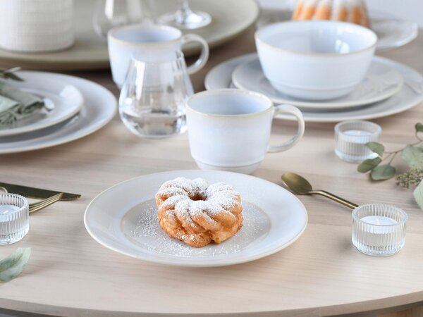 KOMBINOVANÝ SERVIS, 16-dielne, kamenina Creatable - Online Only bytové doplnky, Online Only
