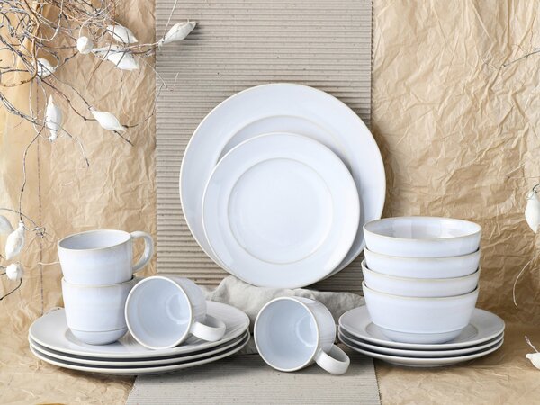 KOMBINOVANÝ SERVIS, 16-dielne, kamenina Creatable - Online Only bytové doplnky, Online Only