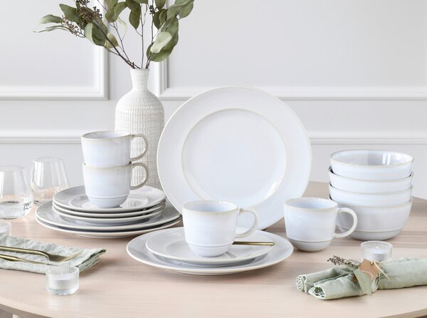 KOMBINOVANÝ SERVIS, 16-dielne, kamenina Creatable - Online Only bytové doplnky, Online Only