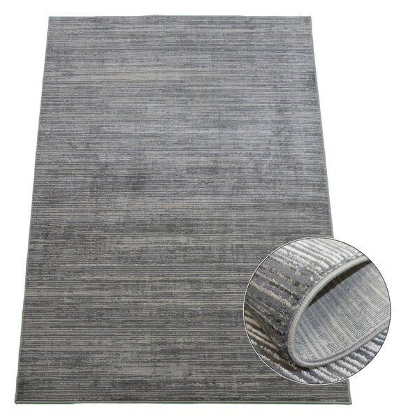 BE Koberec Esprit 3605 GREY – sivý obdĺžnikový Rozmer: 140x190 cm