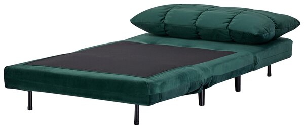 ROZKLADACIE KRESLO, textil, zelená Carryhome - Sedačky