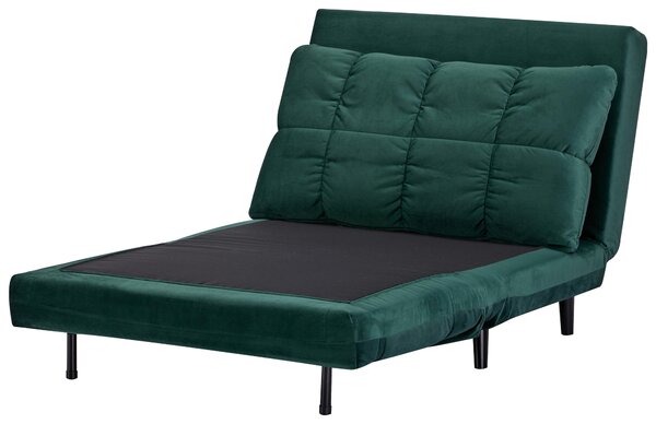 ROZKLADACIE KRESLO, textil, zelená Carryhome - Sedačky