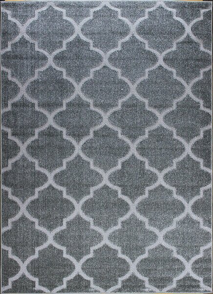 BE Koberec Lagos 1052 GREY – sivý obdĺžnikový Rozmer: 80x150 cm