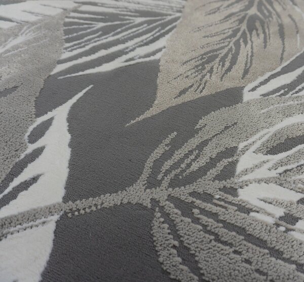 BE Koberec Zurich 1925 BEIGE GREY – sivý obdĺžnikový Rozmer: 60x100 cm