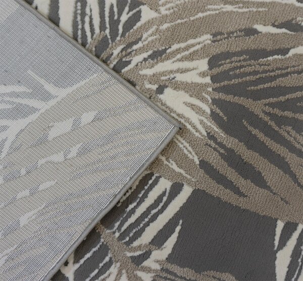 BE Koberec Zurich 1925 BEIGE GREY – sivý obdĺžnikový Rozmer: 60x100 cm