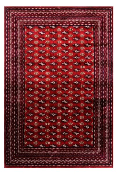 BE Koberec Abu Dhabi 6276 RED – červený obdĺžnikový Rozmer: 120x180 cm