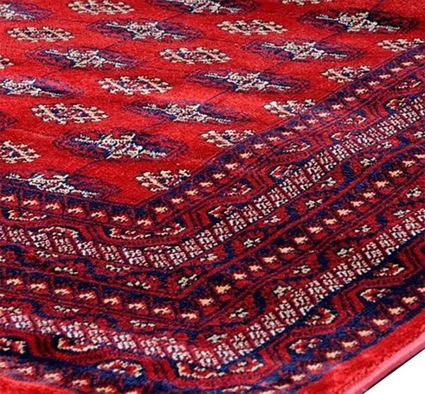 BE Koberec Abu Dhabi 6276 RED – červený obdĺžnikový Rozmer: 120x180 cm