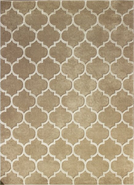 BE Koberec Elite 17391 BEIGE – béžový obdĺžnikový Rozmer: 60x100 cm