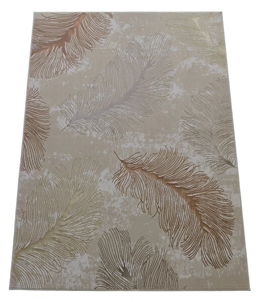 BE Koberec Allianz 6304 BEIGE – béžový obdĺžnikový Rozmer: 60x100 cm