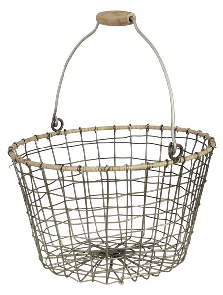 Drátený úložný kôš Alvar Round Small