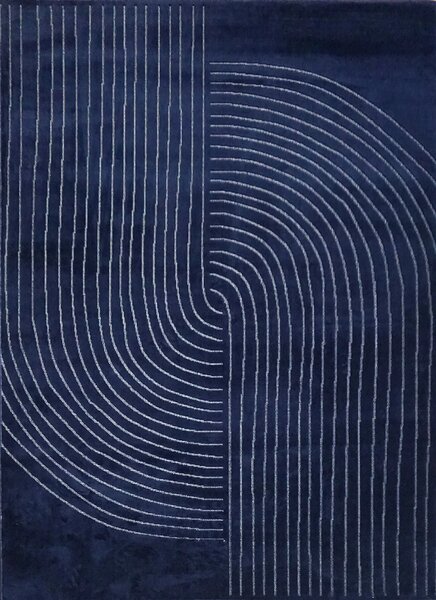 BE Koberec Kolekcia Zen Garden 2403 NAVY – námornícky modrý obdĺžnikový Rozmer: 200x290 cm