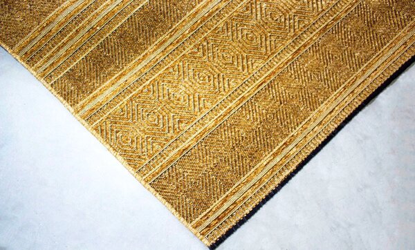 BE Koberec Saran G001 YELLOW – žltý obdĺžnikový Rozmer: 60x100 cm