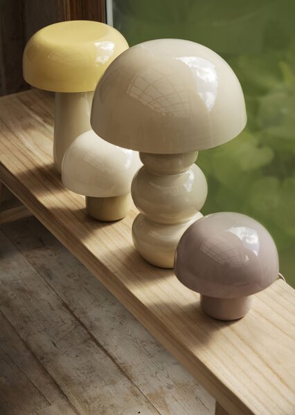 Stolná lampa Cream/Khaki
