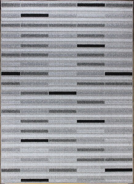 BE Koberec Lagos 1053 GREY – sivý obdĺžnikový Rozmer: 80x150 cm