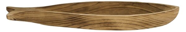 Drevená tácka Fish Dark Natural 75 cm