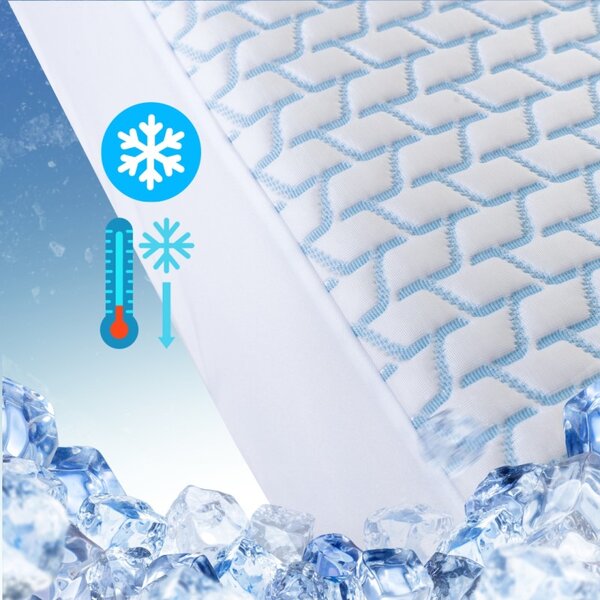 Chladivá plachta IceFresh Comfort s gumičkou po obvode EMI, Plachta 90x200