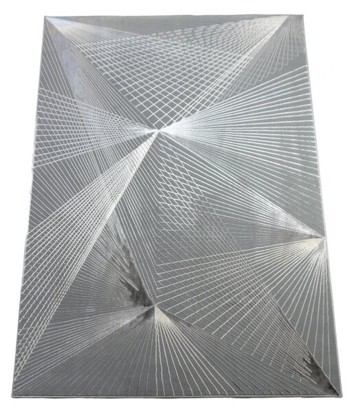 BE Koberec Allianz 6305 GREY – sivý obdĺžnikový Rozmer: 60x100 cm