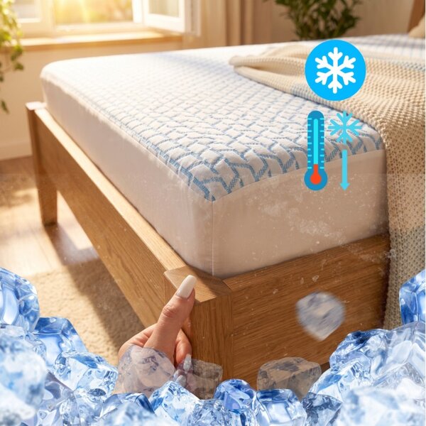 Chladivá plachta IceFresh Comfort s gumičkou po obvode EMI, Plachta 90x200