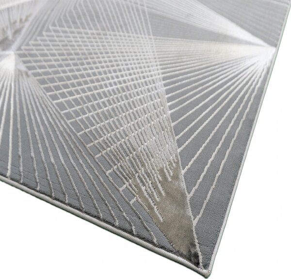 BE Koberec Allianz 6305 GREY – sivý obdĺžnikový Rozmer: 60x100 cm