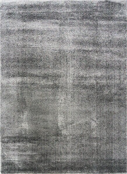 BE Koberec Microsofty 8301 DARK GREY – sivý obdĺžnikový Rozmer: 80x150 cm