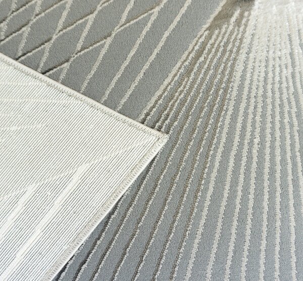 BE Koberec Allianz 6305 GREY – sivý obdĺžnikový Rozmer: 60x100 cm