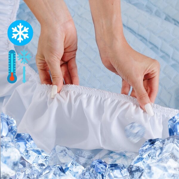 Chladivá plachta IceFresh Comfort s gumičkou po obvode EMI, Plachta 90x200
