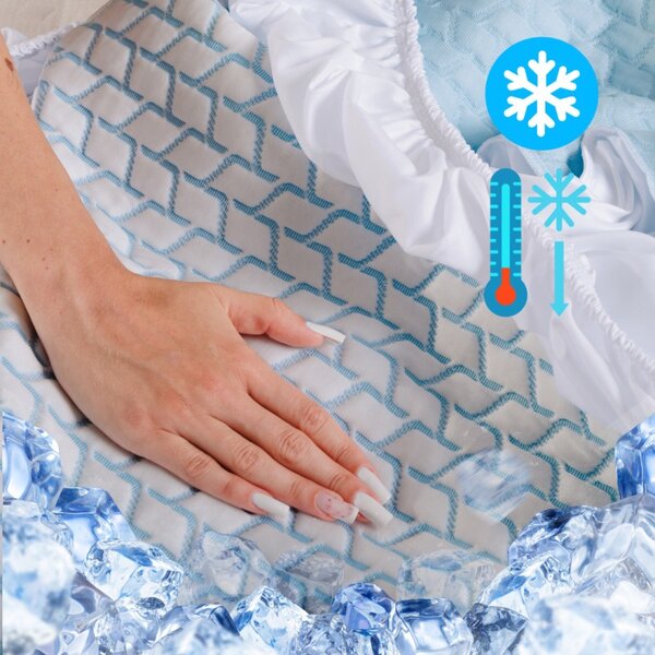 Chladivá plachta IceFresh Comfort s gumičkou po obvode EMI, Plachta 90x200