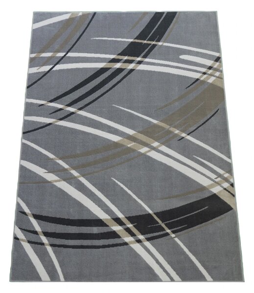 BE Koberec Lotus 9304 GREY – sivý obdĺžnikový Rozmer: 50x80 cm