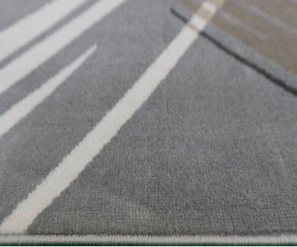 BE Koberec Lotus 9304 GREY – sivý obdĺžnikový Rozmer: 50x80 cm