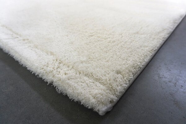 BE Koberec Microsofty MICROLINA WHITE – biely obdĺžnikový Rozmer: 60x100 cm