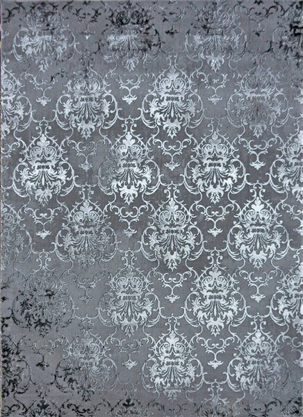 BE Koberec Elite 23282 GREY – sivý obdĺžnikový Rozmer: 60x100 cm