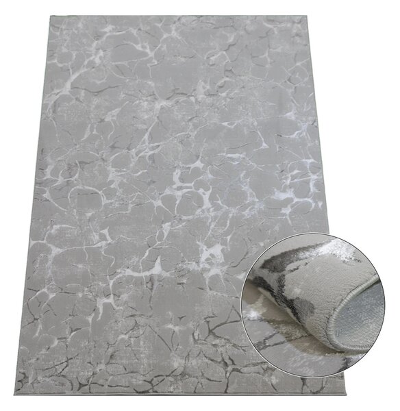 BE Koberec Esprit 3601 GREY – sivý obdĺžnikový Rozmer: 200x290 cm